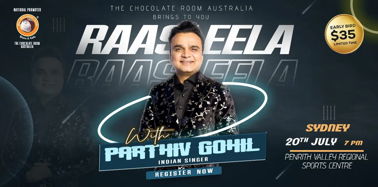 RaasLeela with Parthiv Gohil in Sydney 2024