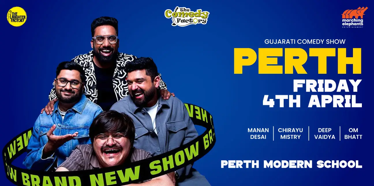 The Gujarati Comedy Factory Show in Perth 2025