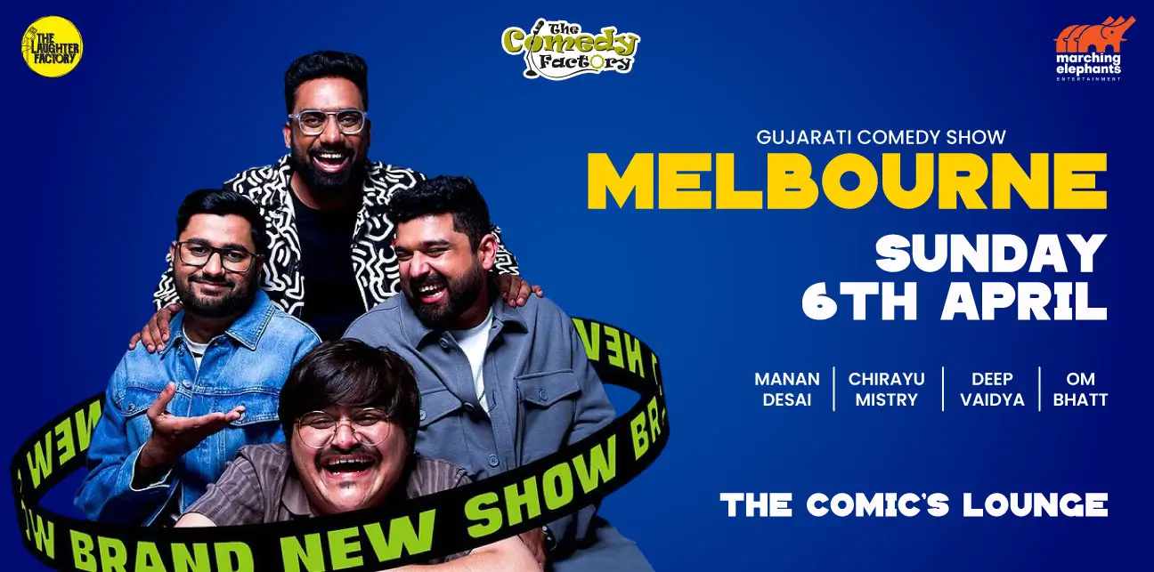 The Gujarati Comedy Factory Show in Melbourne 2025