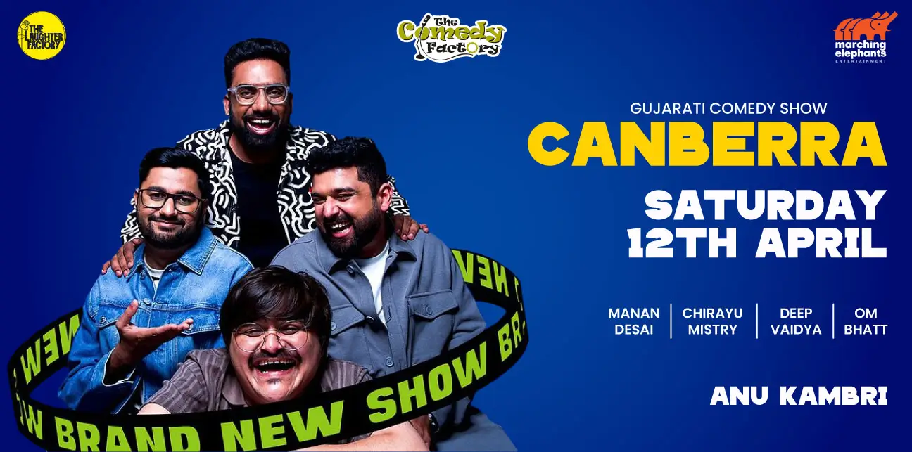 The Gujarati Comedy Factory Show In Canberra 2025