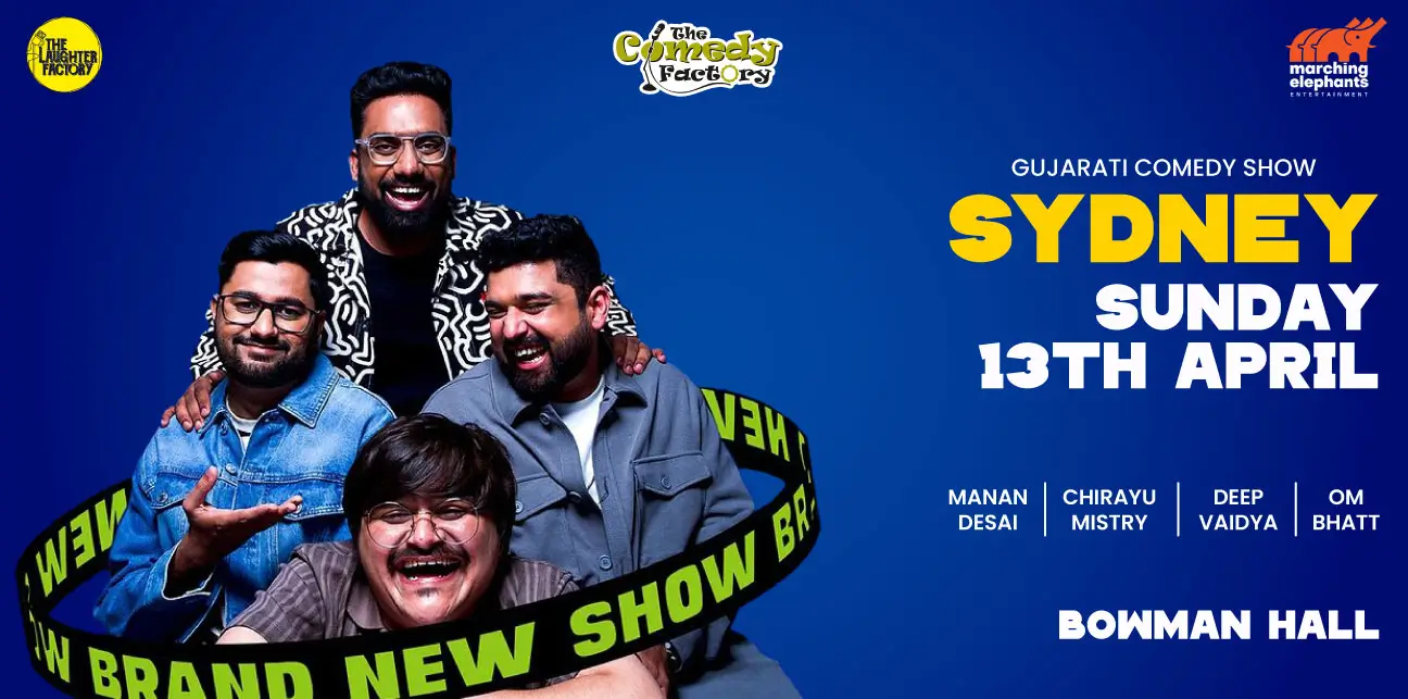 The Gujarati Comedy Factory Show in Sydney 2025