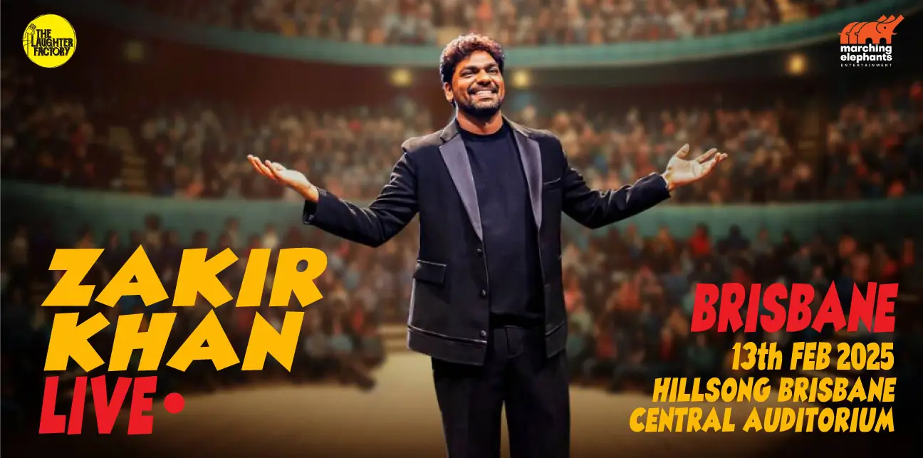 Zakir Khan Live In Brisbane 2025