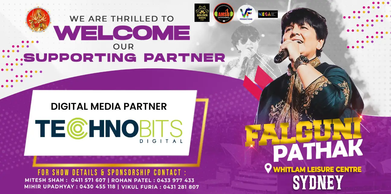 Garba 2024 with Dandiya Queen Falguni Pathak in Sydney