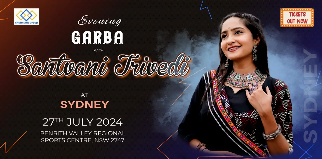 Garba 2024 with Santvani Trivedi in Sydney
