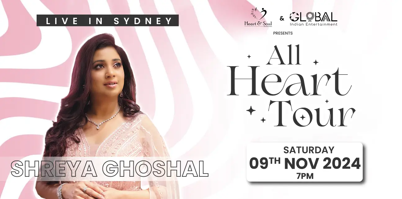 SHREYA GHOSHAL Live In Sydney 2024