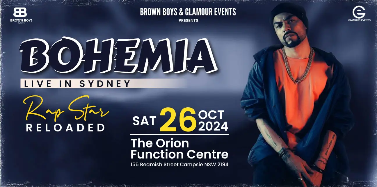 Rap Star RELOADED - Bohemia Live In Sydney