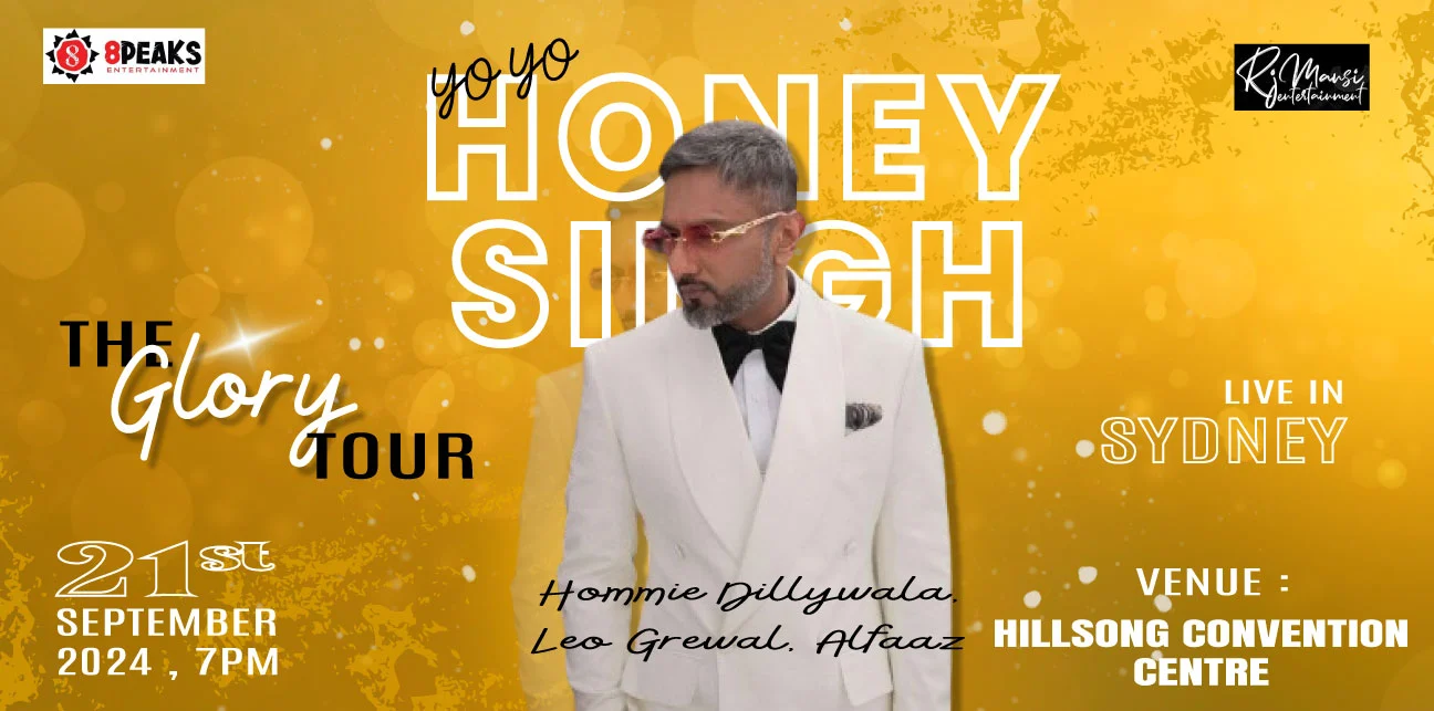 The Glory Tour - Yo Yo Honey Singh Sydney