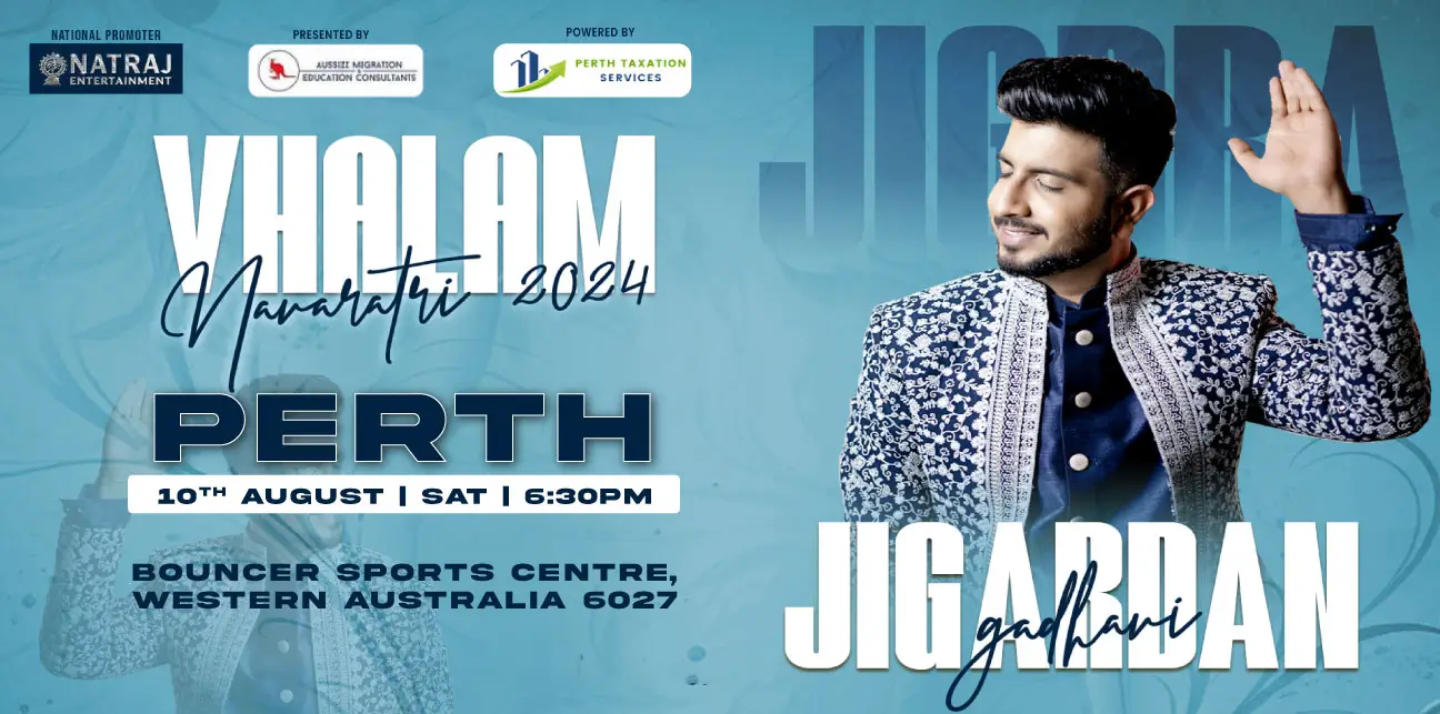 Vhalam Navaratri Garba with Jigardan Gadhavi 2024 - Perth
